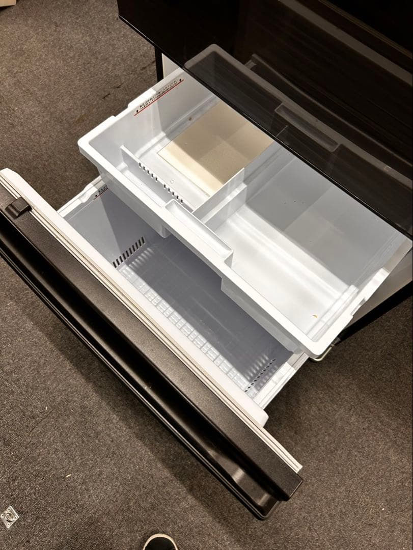 三菱　3ドア　縦型冷蔵庫 MR-CD40E-BR 2020年製　家族向け
