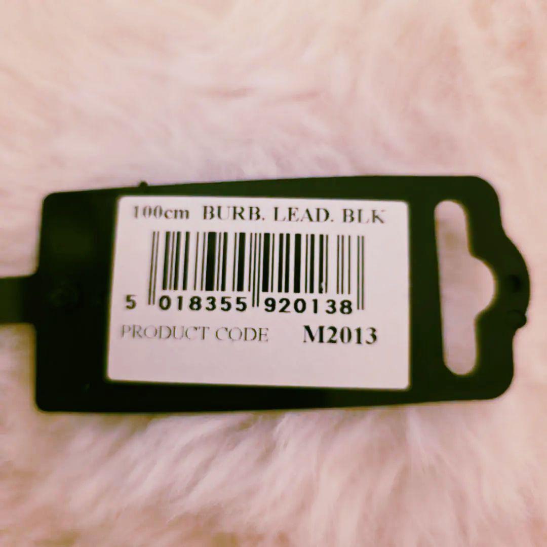 ✨新品未使用✨BURBERRY犬用リード ブラックレザー 箱付 海外購入 正規品