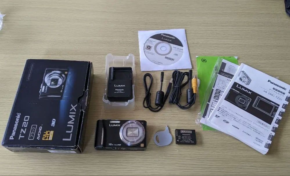 【値下げしました10%OFF】Panasonic LUMIX TZ20 コンデジ