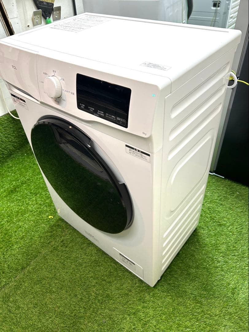 TCL ドラム式洗濯機 薄型ドラム　CWD60AW 2025年製