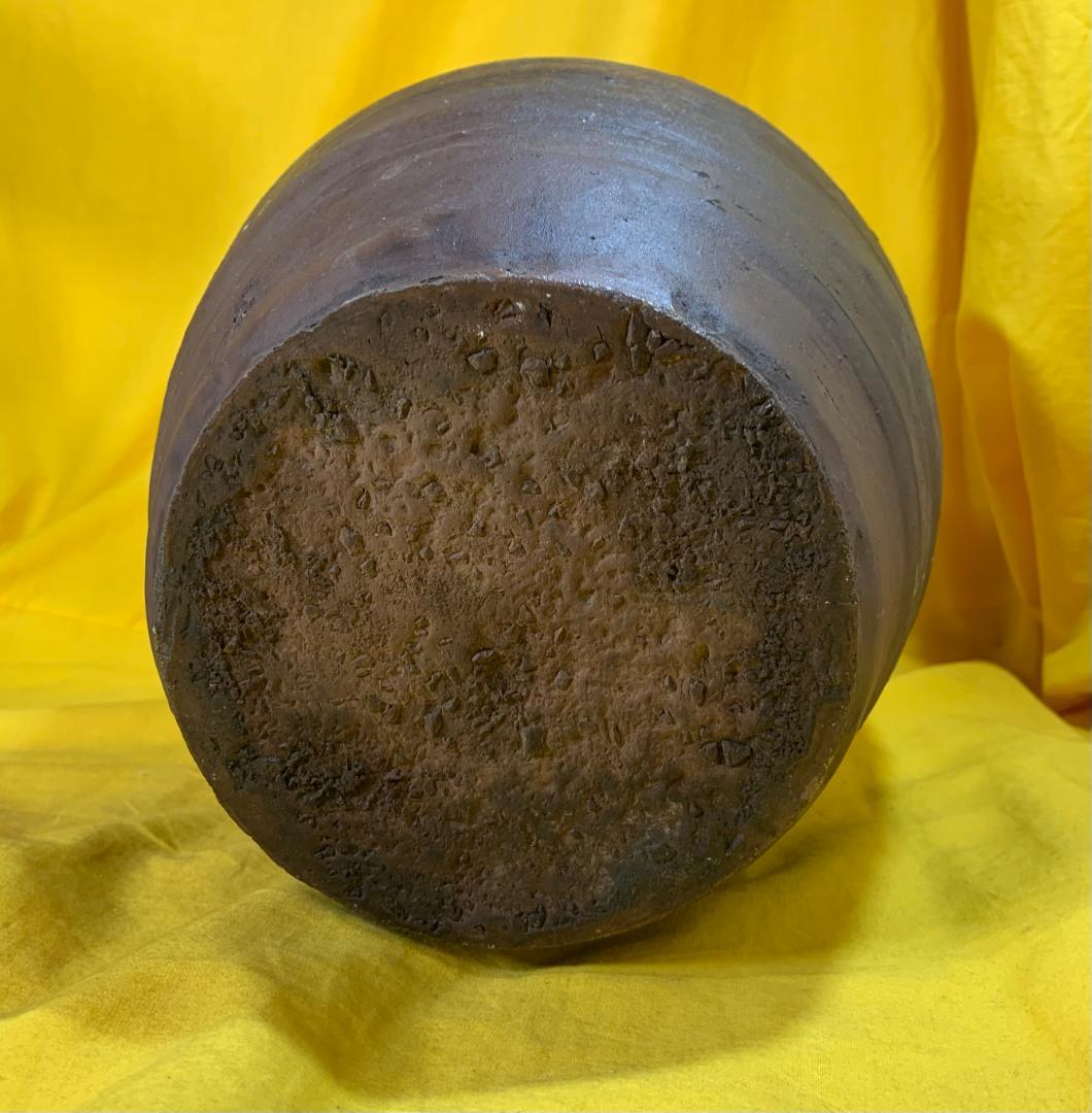 古備前 備前焼 壺 應永五年 花器 陶器 三耳壷 古美術 現状品!!