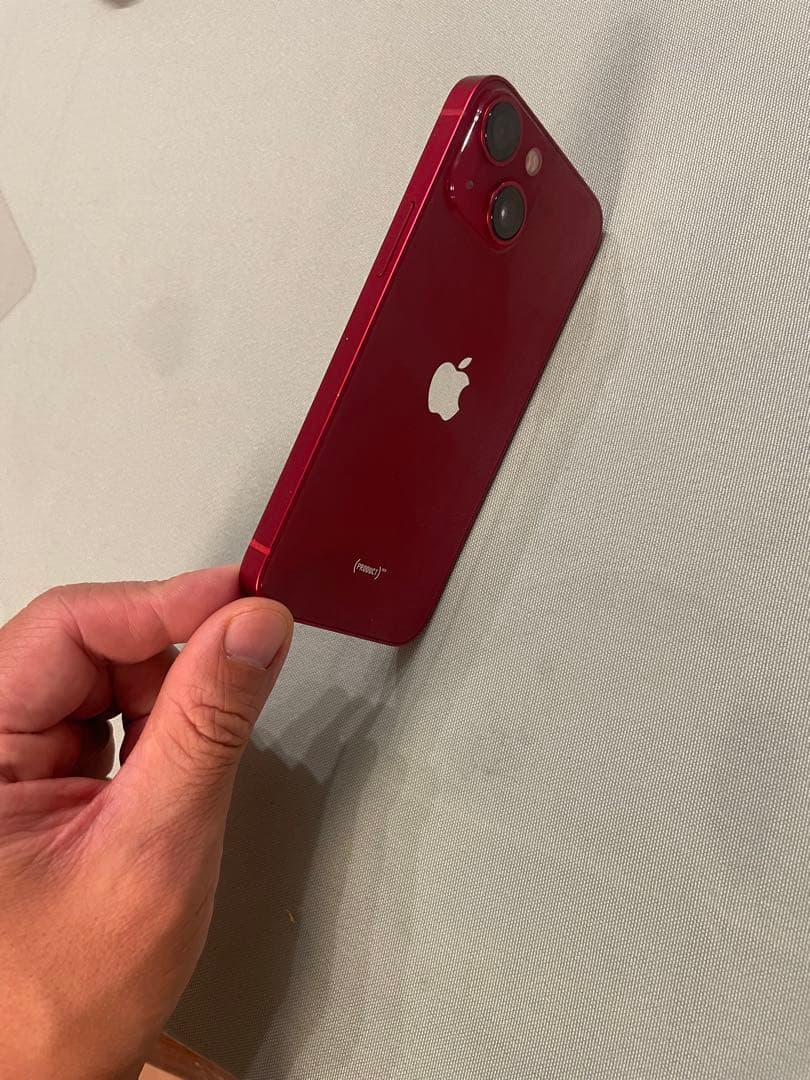 256GB美品Apple iPhone 13 mini(レッド) 本体　フリー