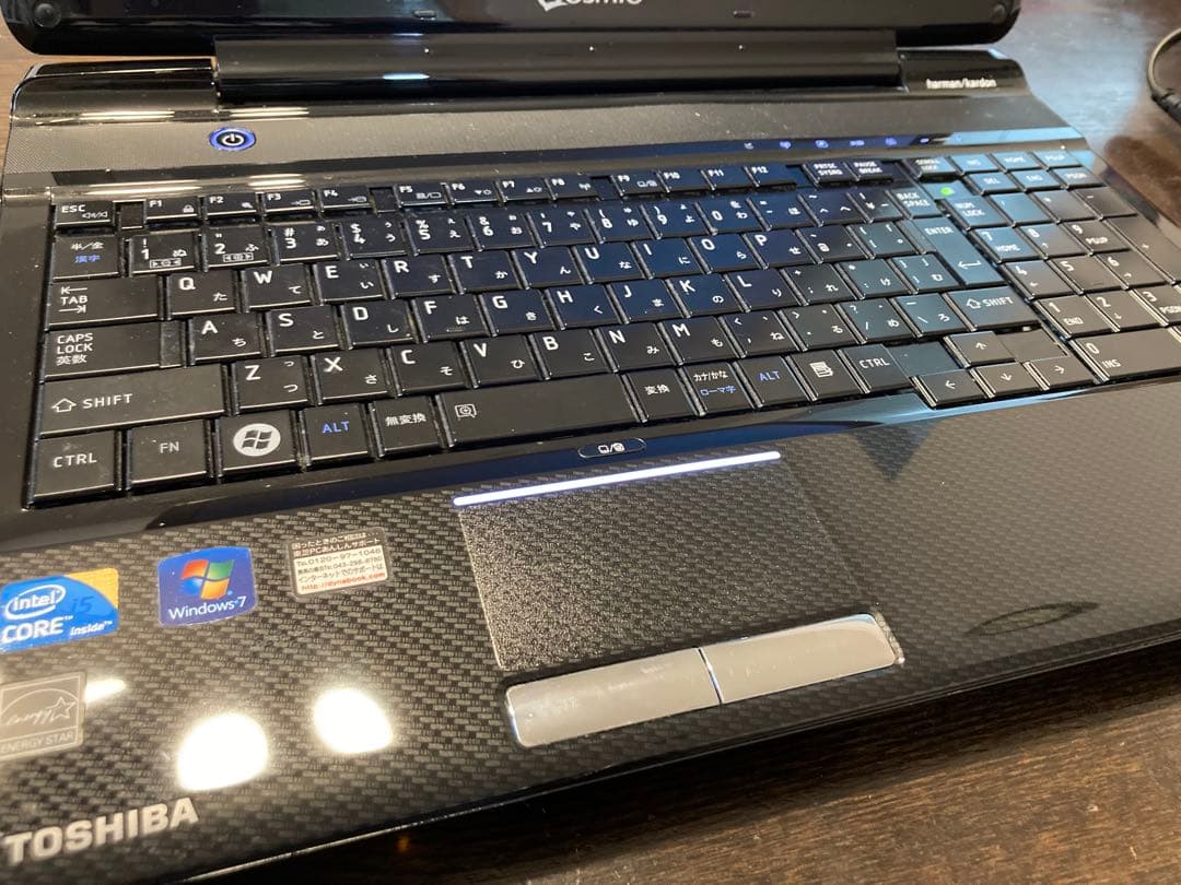 Toshiba Qosmio ノートPC Windows10 中古品
