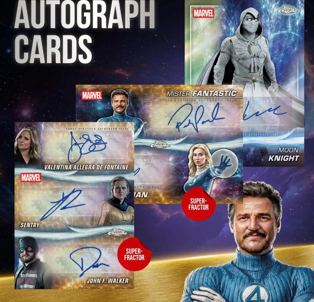 Topps Chrome Marvel トレーディングカード 2025年版