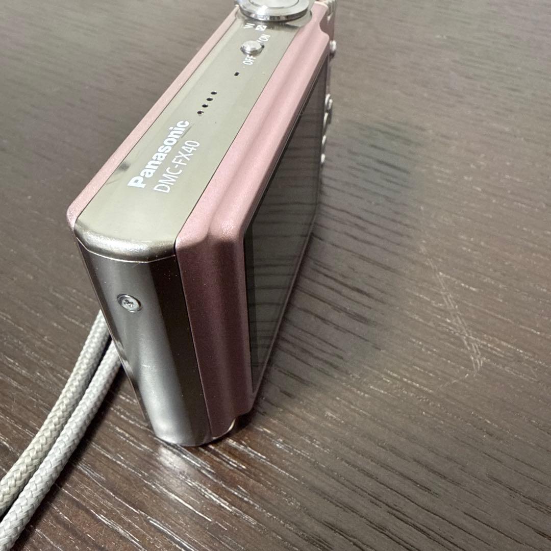 LUMIX DMC-FX40　パナソニック　デジカメ　動作確認済み　美品　ピンク