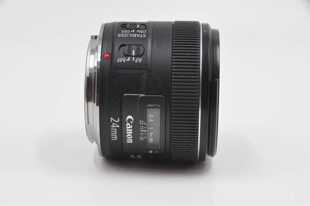 ★超極上★キャノン CANON EF 24mm F2.8 IS USM ★完動★