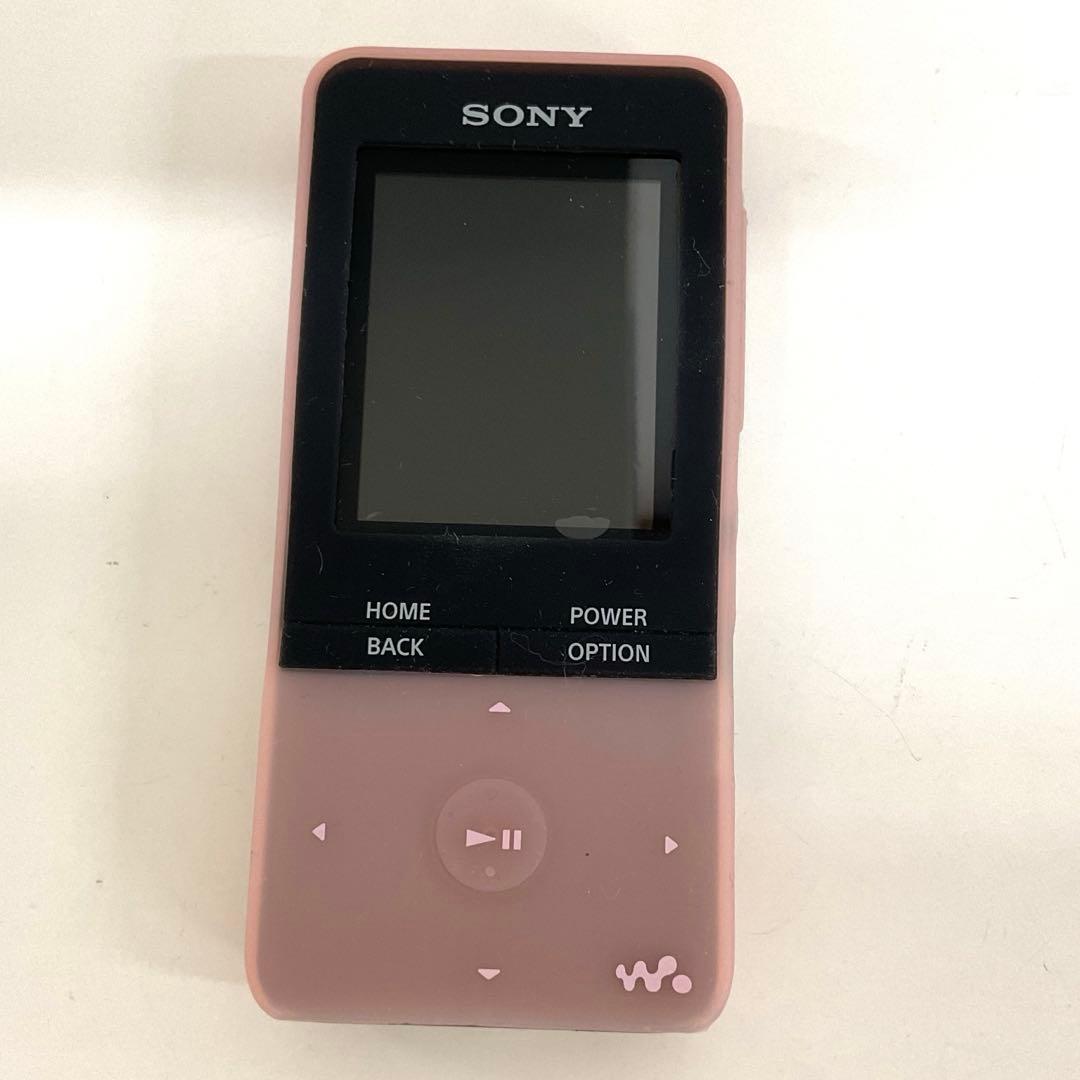 [z995]SONY ウォークマン ピンク 充電器・スピーカー付き
