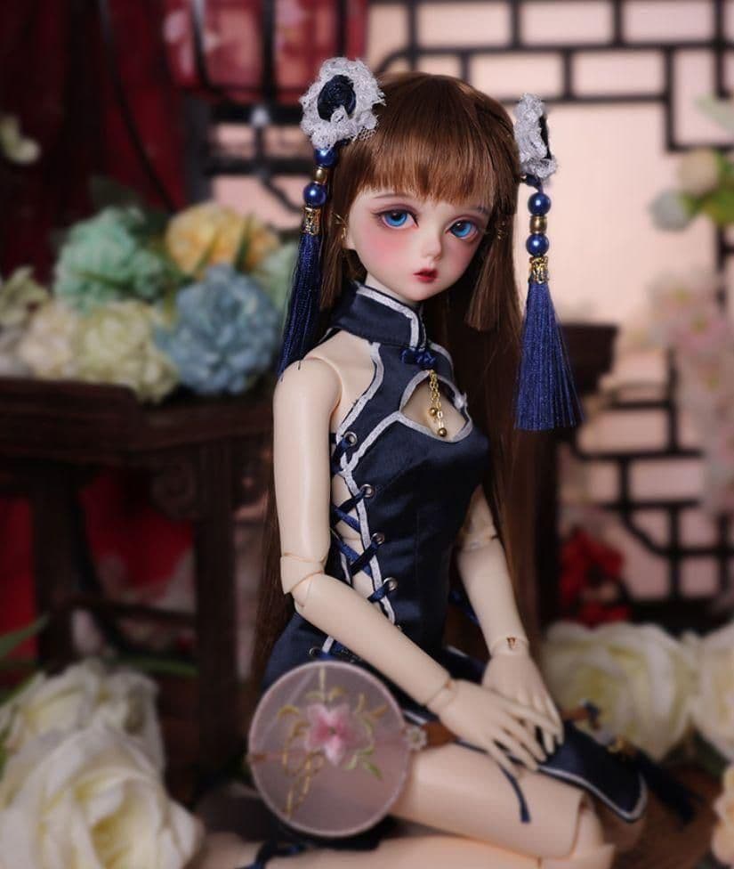 AS83 BJD 1/4 ドール本体 Vivian　球体関節人形 ハンドメイド