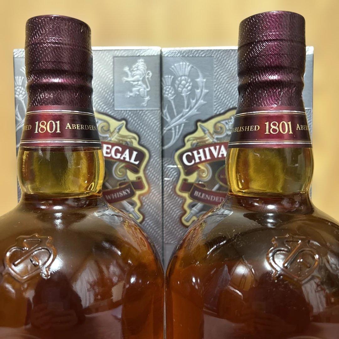 CHIVAS REGAL 12年 1000ml × 2本セット ギフトボックス付