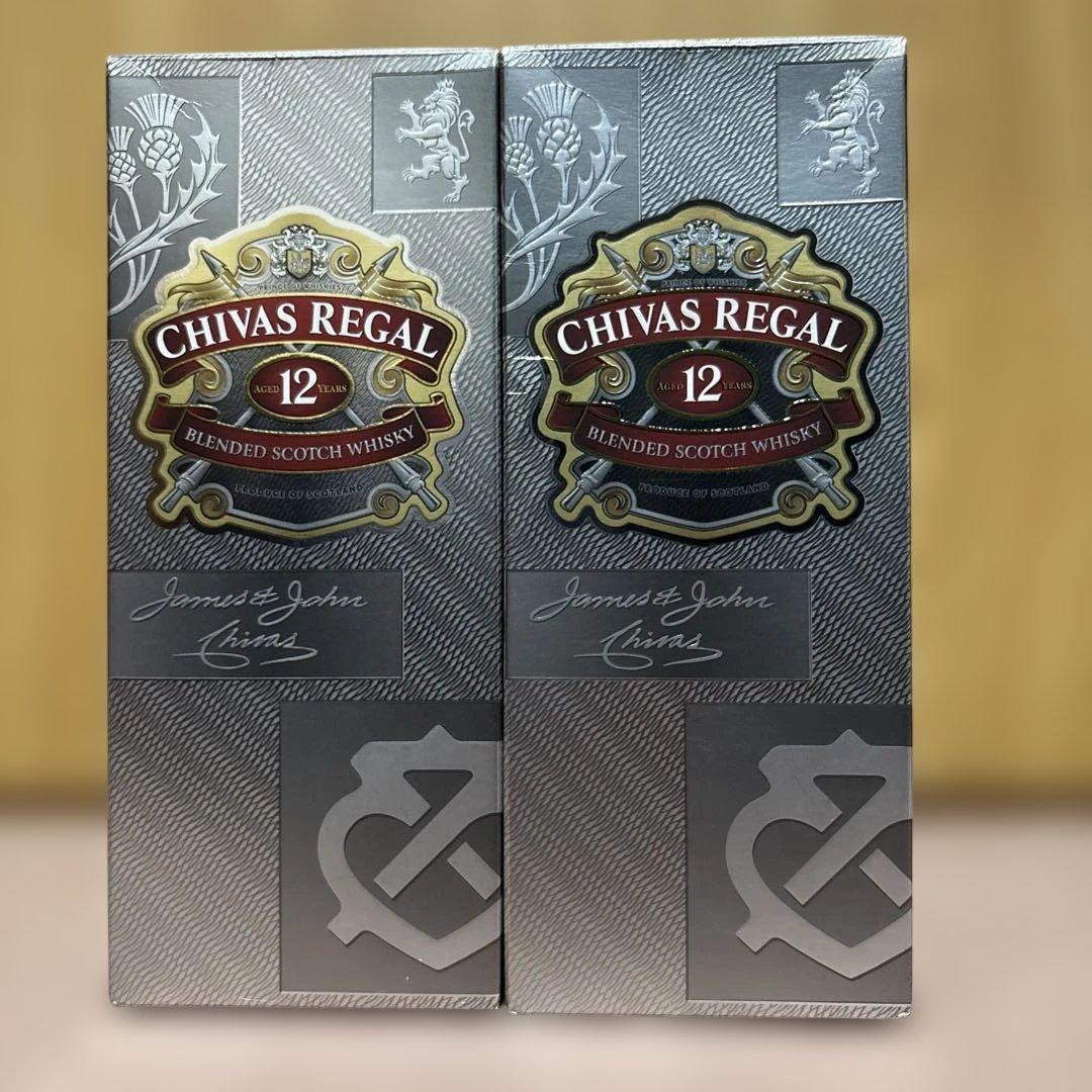 CHIVAS REGAL 12年 1000ml × 2本セット ギフトボックス付