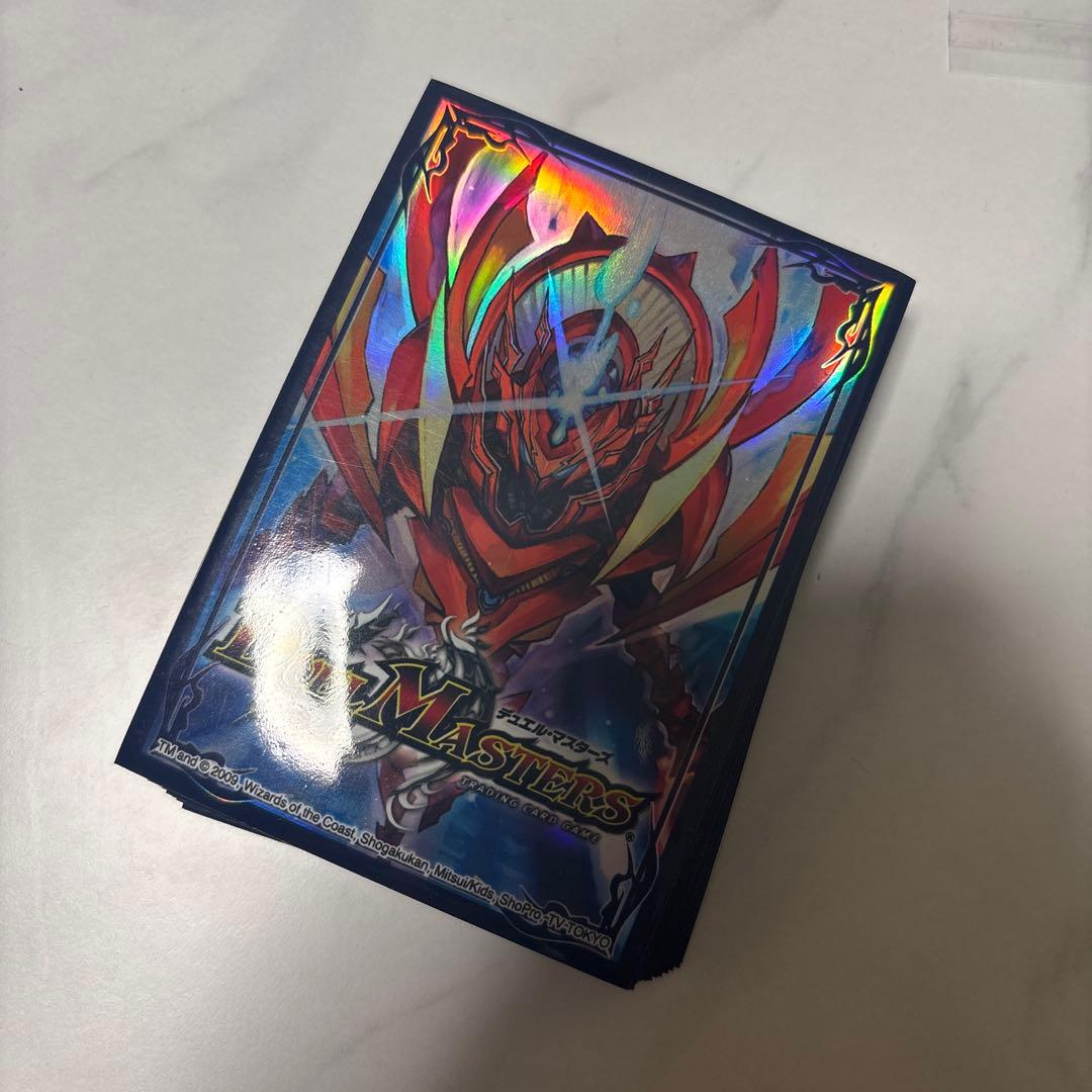オ*ベ様 デュエマ 公式スリーブ 創造神サガ ザゴッドキングダ厶 カードプロテク