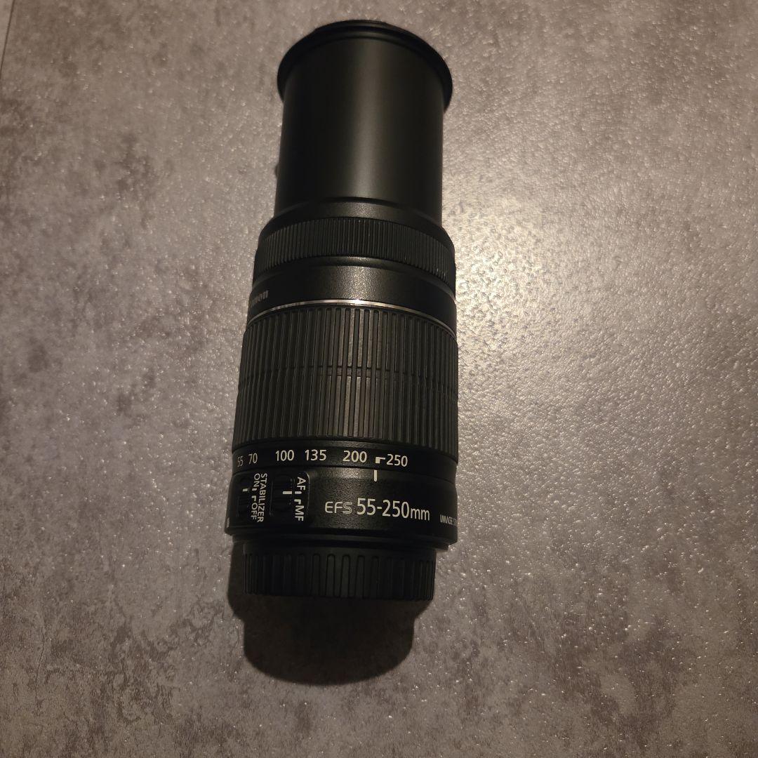 美品 Canon EF-S 55-250mm ズームレンズ
