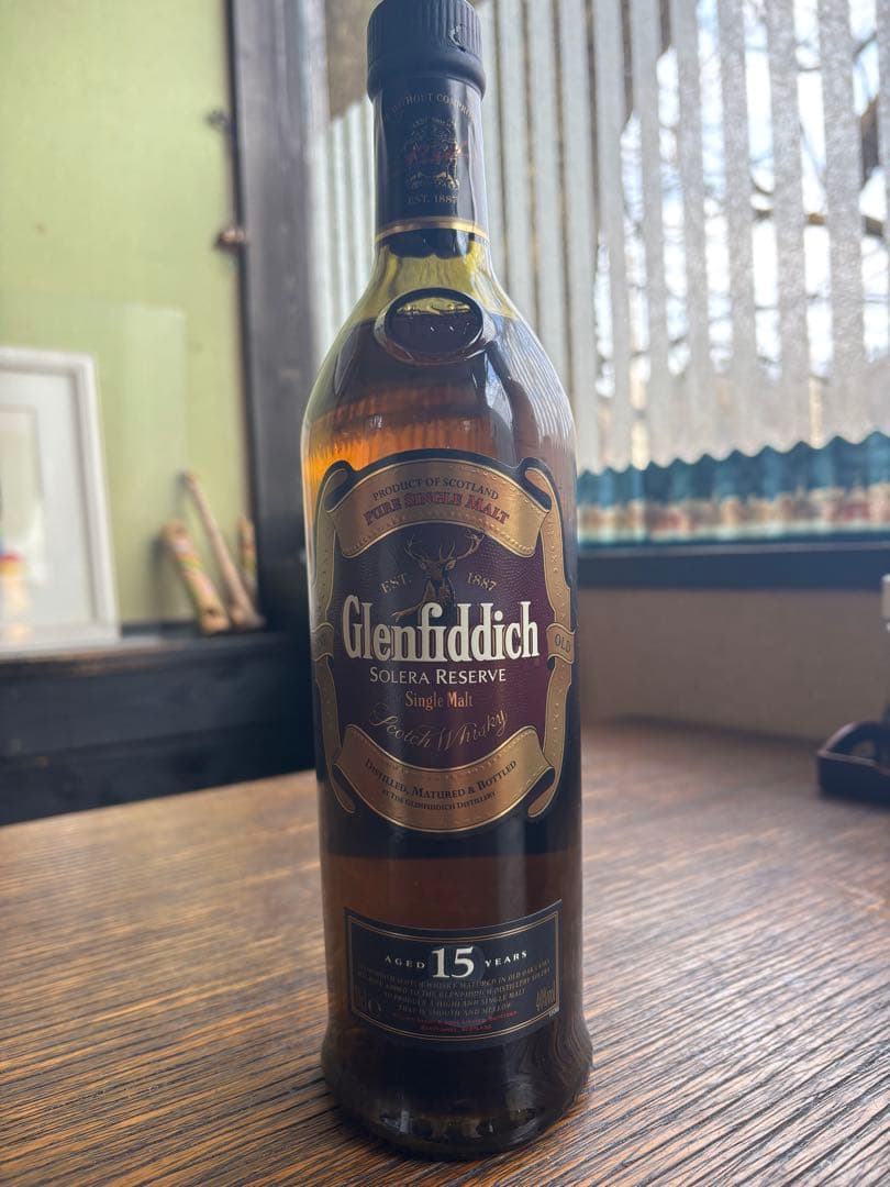 Glenfiddich Solera Reserve 15年 希少旧ボトル