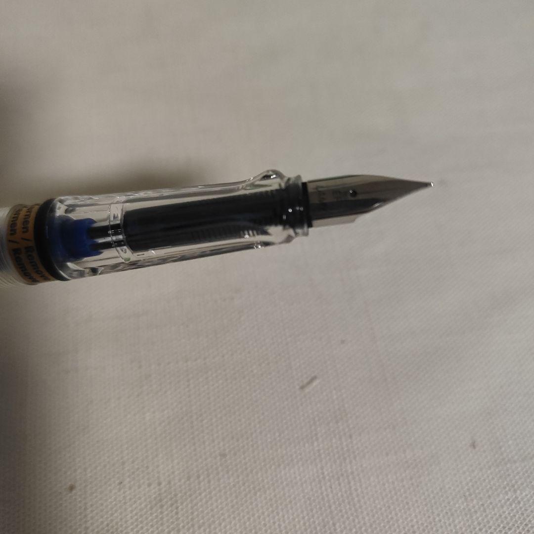 緑8322 LAMY 万年筆 クリアボディ ドイツ製 未使用品