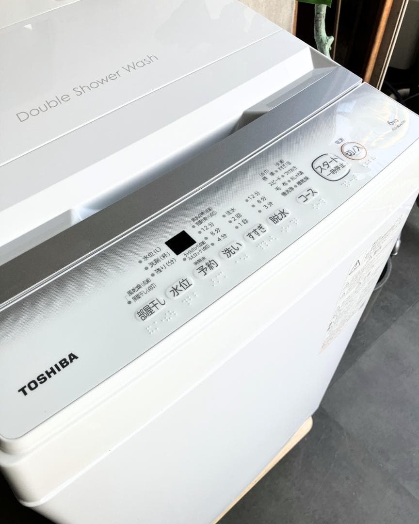 設置まで✨ TOSHIBA 一人暮らし洗濯機 6kg✨ 2024年製⭕️
