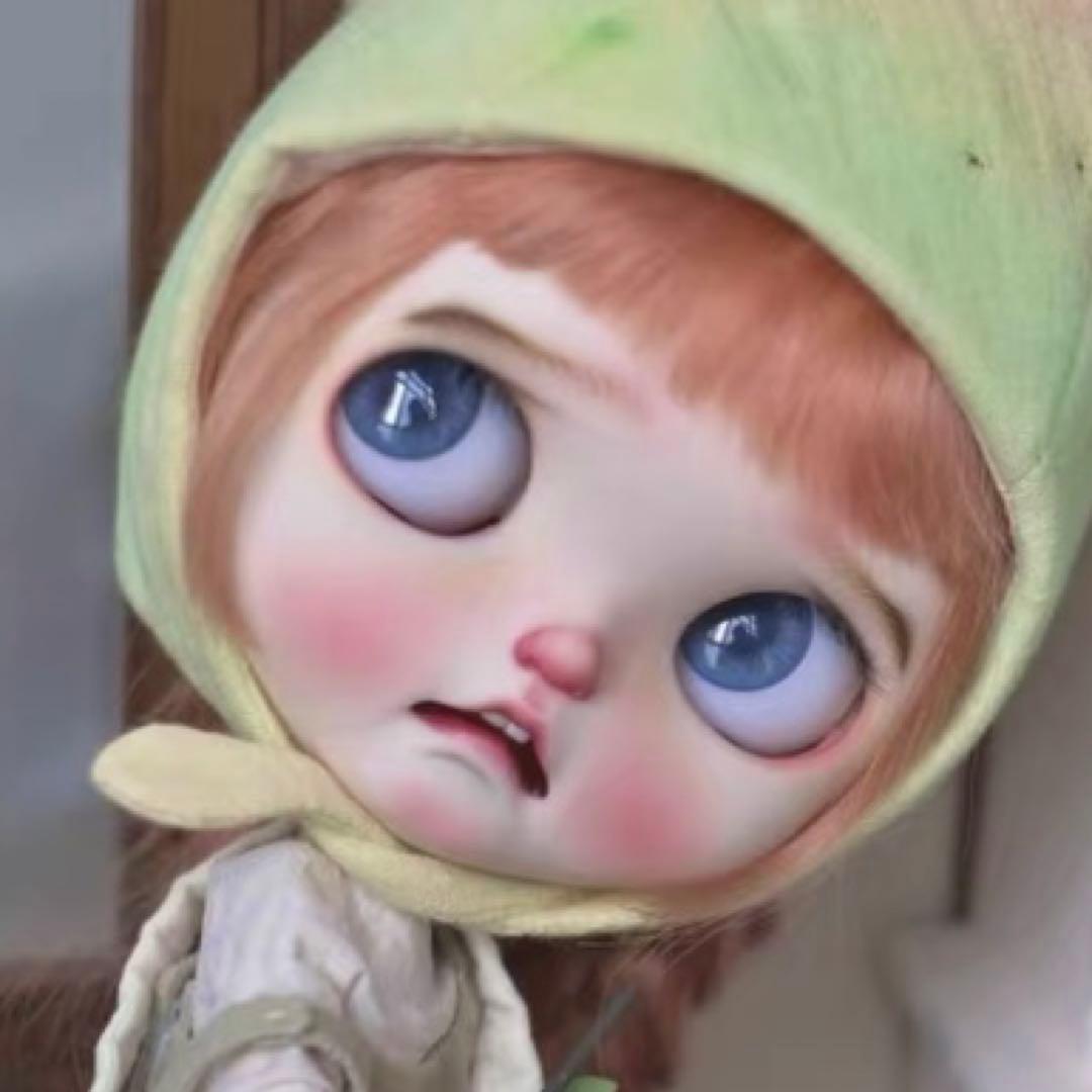 カスタムブライス 作家様 ドール 人形 キラキラ 幼い かわいい ナシベイビー