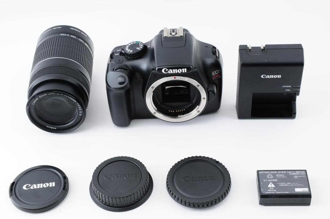 キャノン Canon EOS Kiss X50 ボディ レンズ デジタル一眼レフ