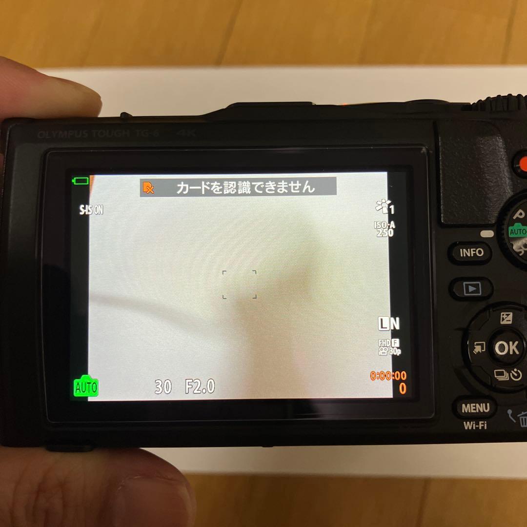 OLYMPUS TG-6 デジタルカメラ ブラック