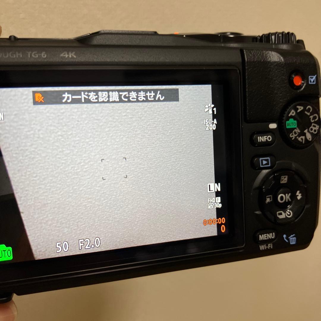 OLYMPUS TG-6 デジタルカメラ ブラック
