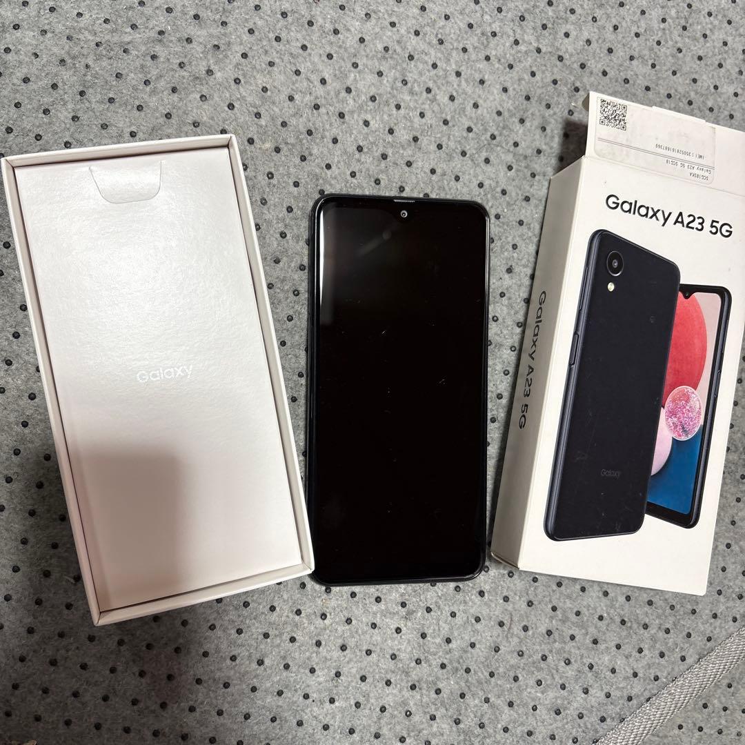 Galaxy A23 5G ブラック 64GB スマートフォン 本体 新品