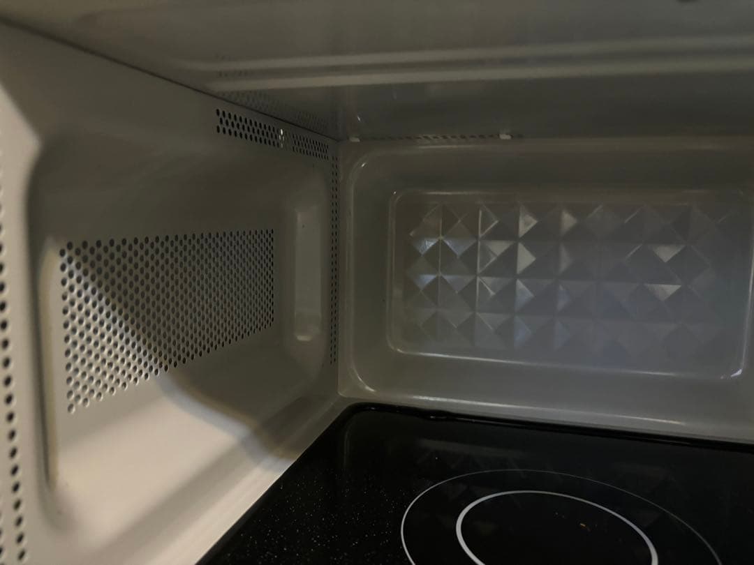 美品　Haier JM-FH18E2 フラット電子レンジ 18L