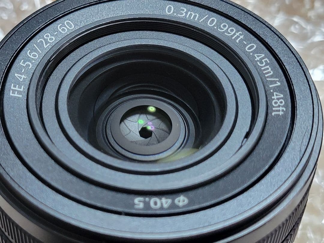 【期間限定オークション4/5まで】 FE 28-60mm F4-5.6