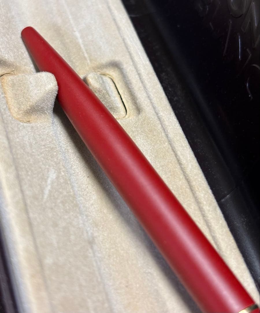 Montblanc ボールペン　ボルドー　スリムライン　廃盤