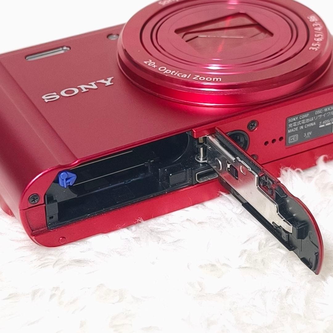 極美品✨ SONY Cyber-shot WX300 レッド Wi-Fi