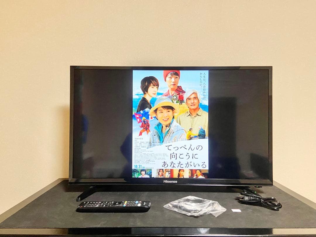 【すぐ使えます】Hisense 32型液晶テレビ JQ10773｜付属品あり