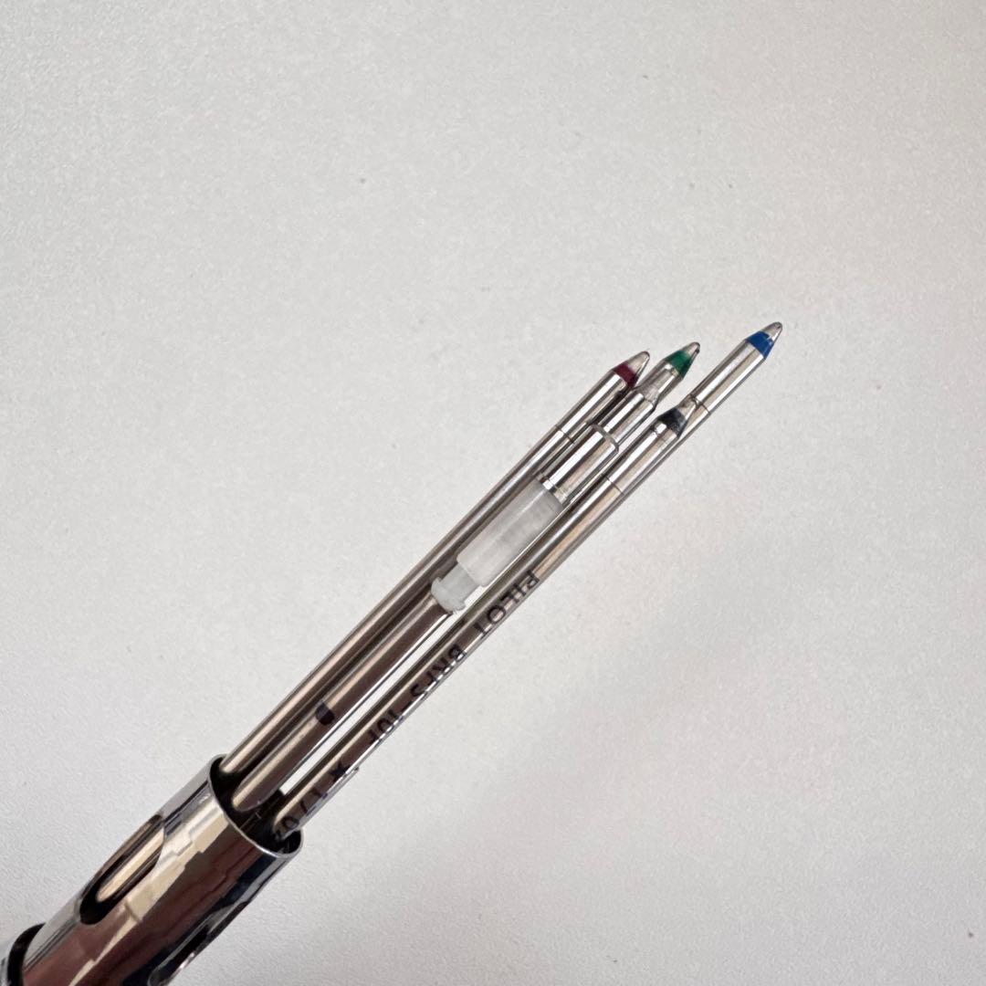 PILOT パイロット 4+1 RIDGE ブルー ブラック 多機能ペン 回転式