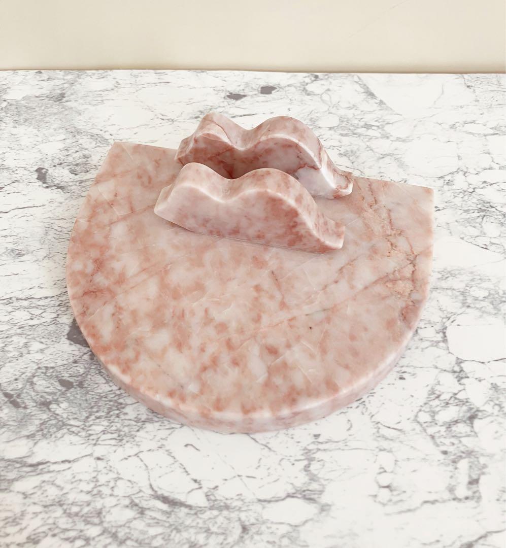 新品 herlipto HLT ROSE MARBLE MIRROR TRAY