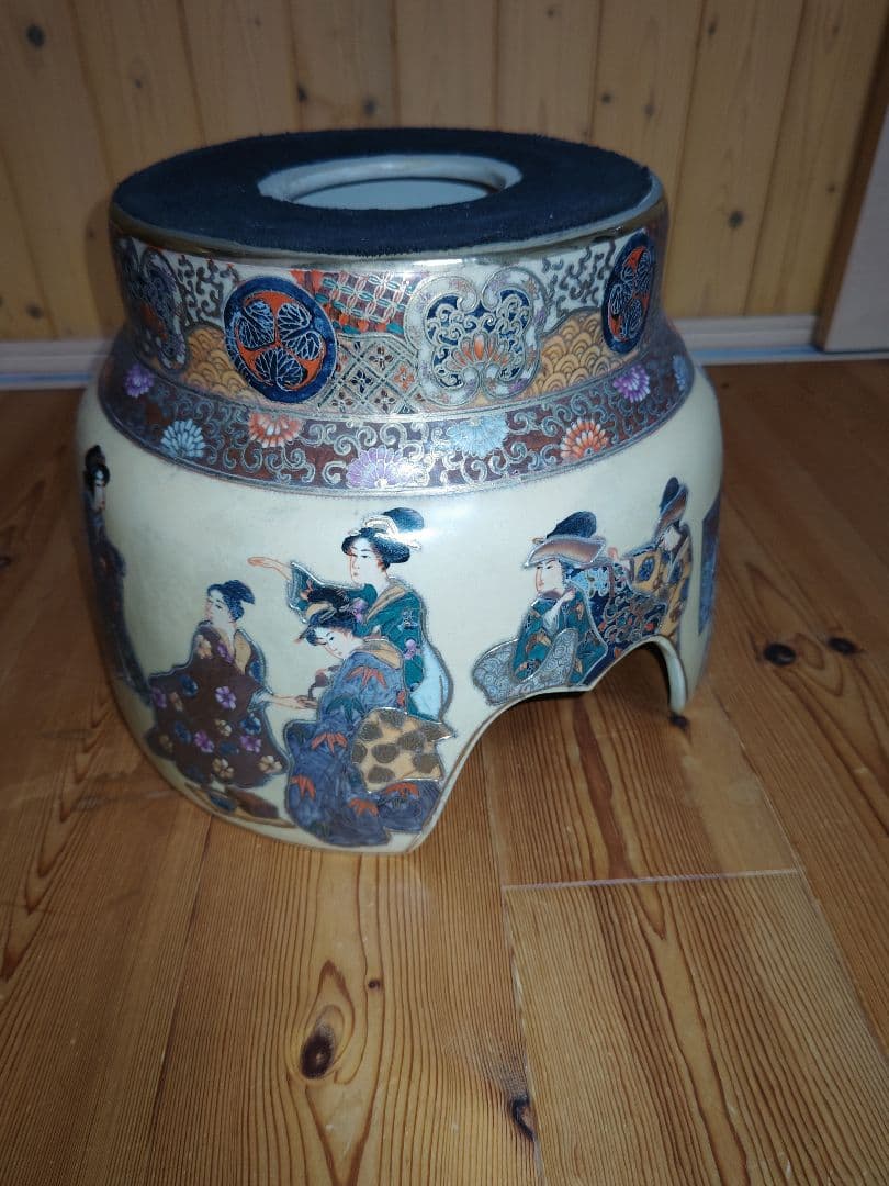 薩摩焼　大壺