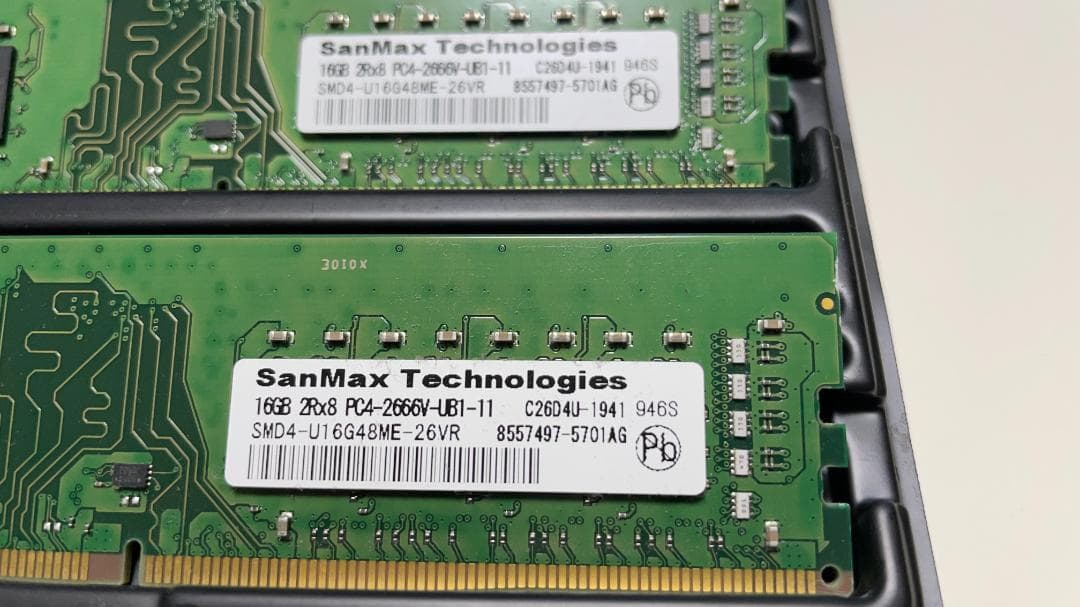 SanMax 32GB PC4-21300 DDR4-2666 16GB ✖ 2