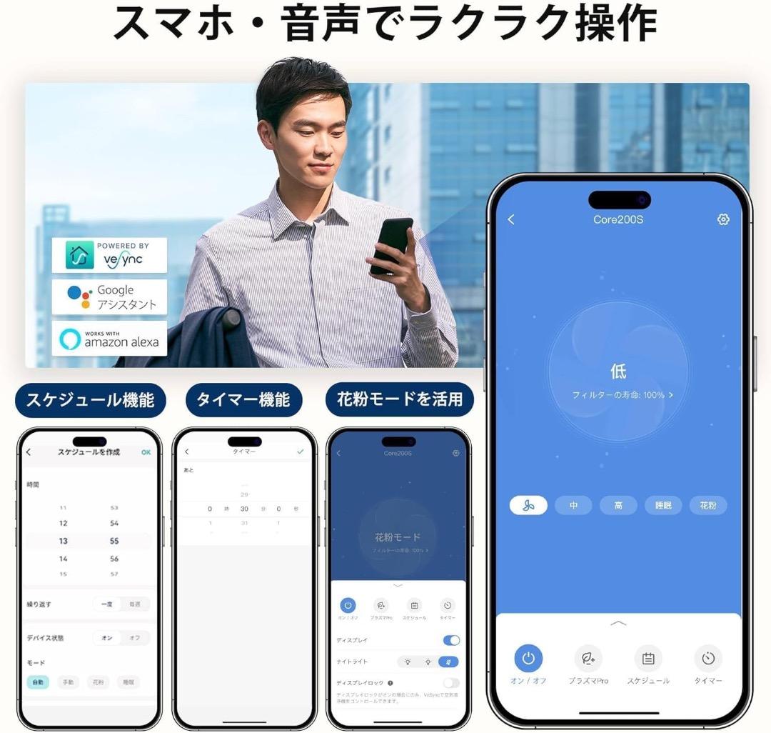 Levoit (レボイト) 空気清浄機 18畳