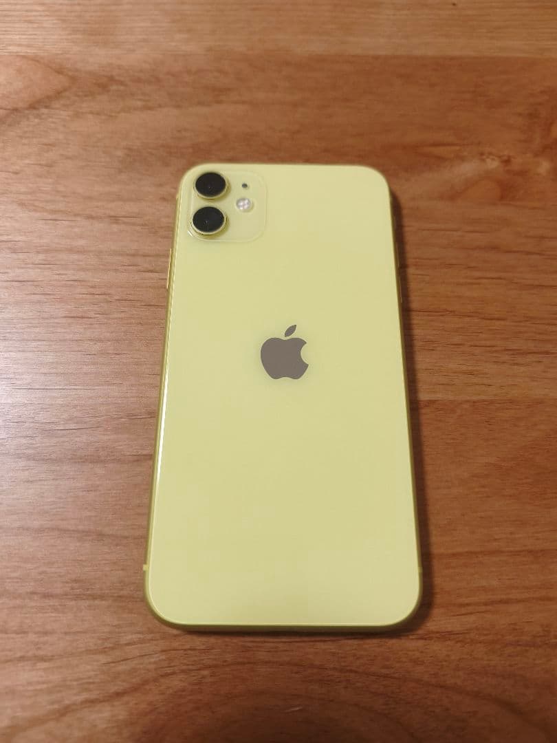 【美品！】Apple iPhone 11 イエロー