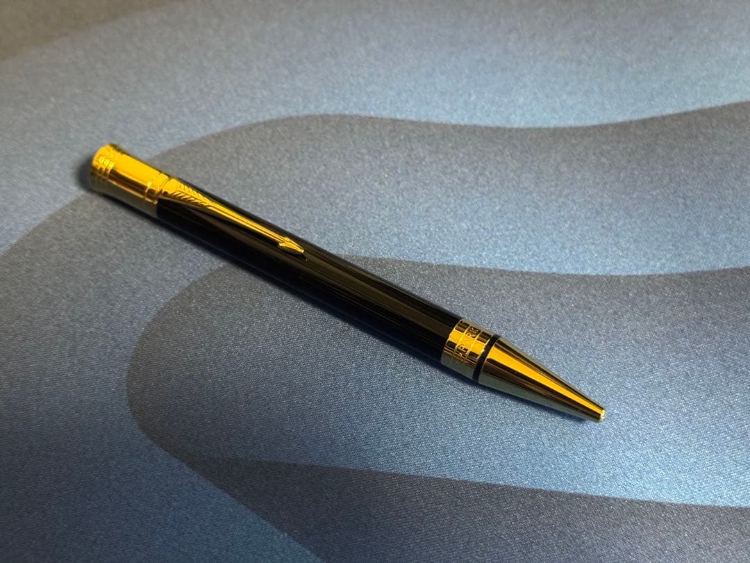 PARKER デュオフォールド クラシック ボールペン　ブラックGT