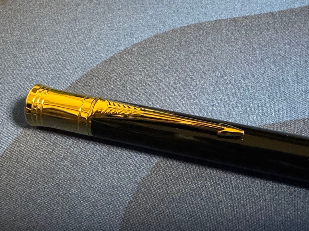 PARKER デュオフォールド クラシック ボールペン　ブラックGT