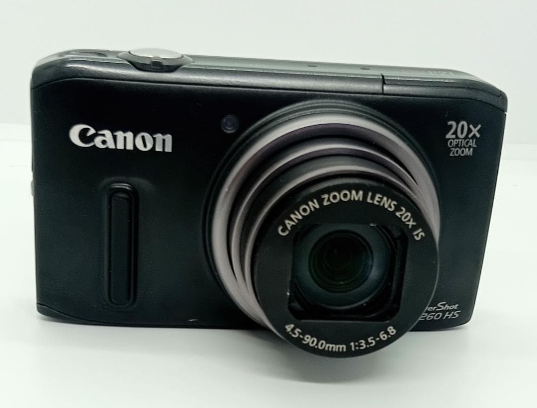 Canon PowerShot SX260 HS 黒 箱,SD,充電器付き