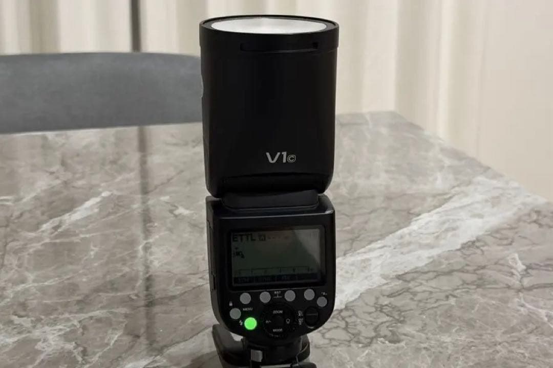 【動作・発行確認済み】GODOX V1C (Canon) ストロボ