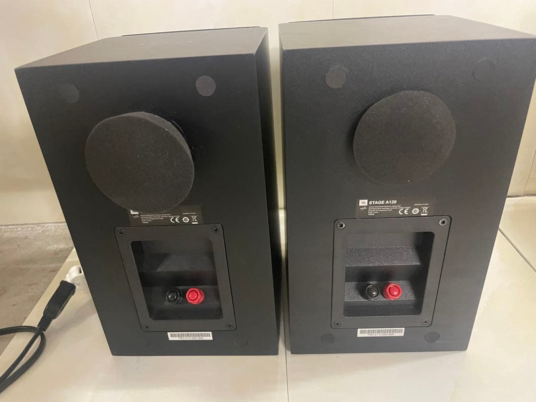 JBL STAGE A120 ブラック ブックシェルフスピーカー