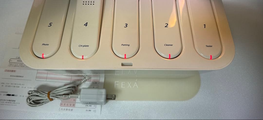 【ほぼ未使用★美品】ホメオスタイル FEXA 美顔器