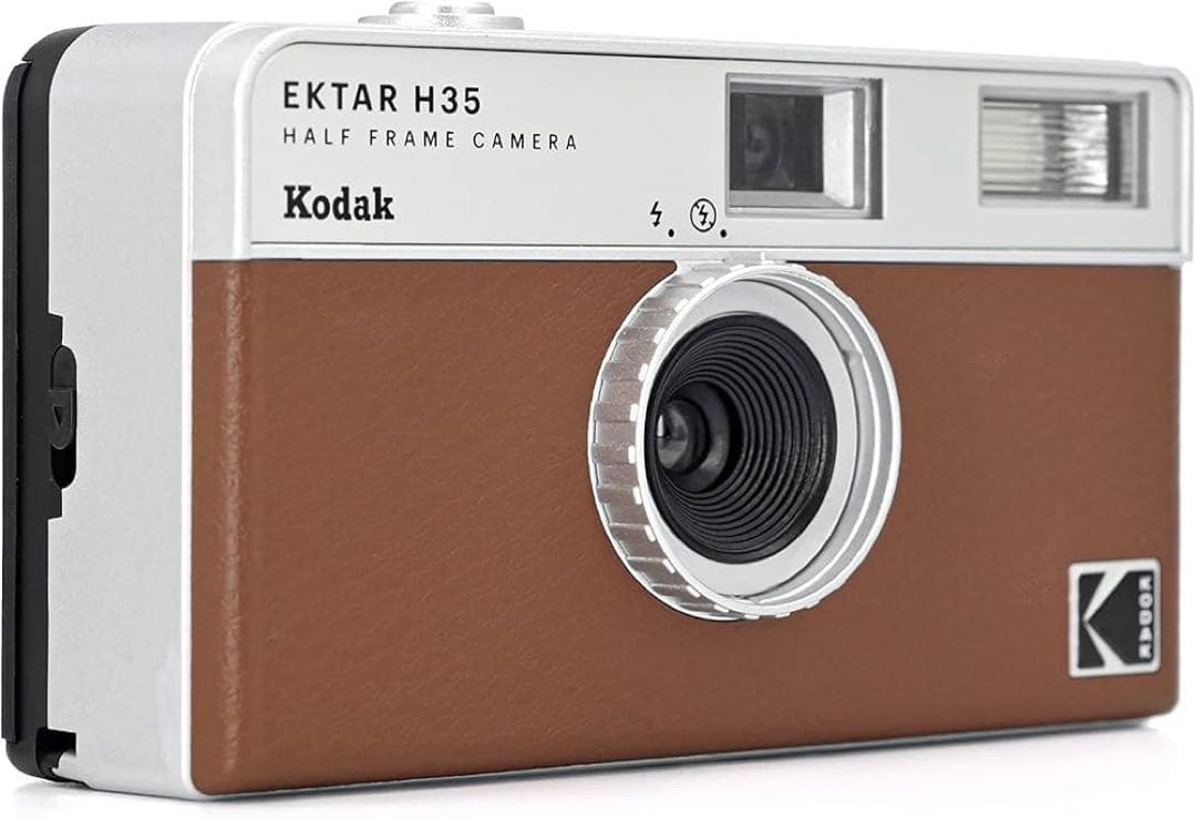 コダックフィルムカメラ EKTAR H35 ハーフフレーム ブラウン