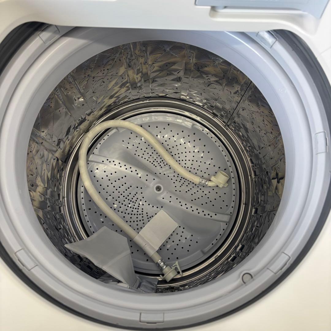 ★249　洗濯機　SHARP　乾燥　8キロ　分解洗浄　安い　綺麗　設置無料