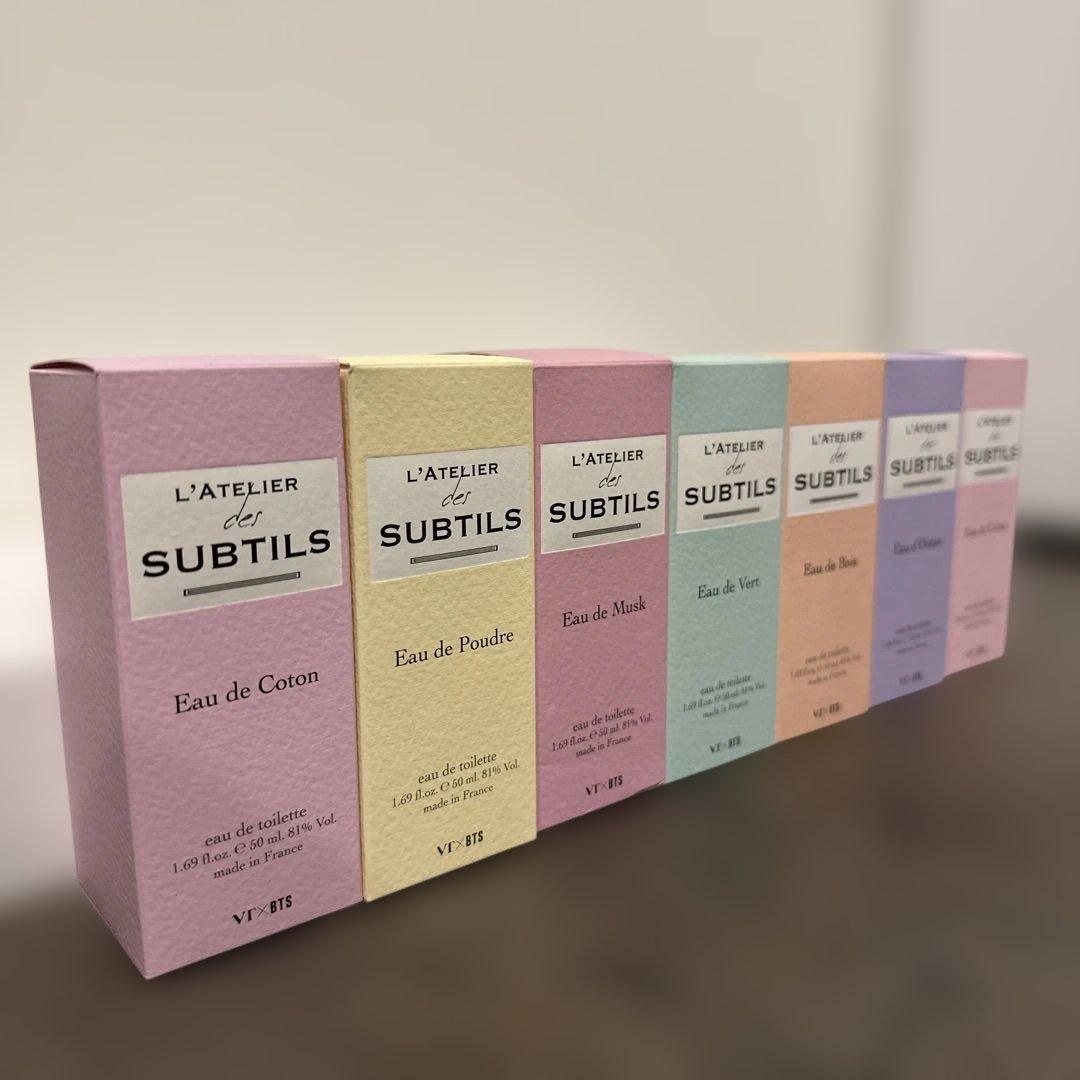 BTSコラボ香水★L'Atelier des Subtils 全種類7本カムバ