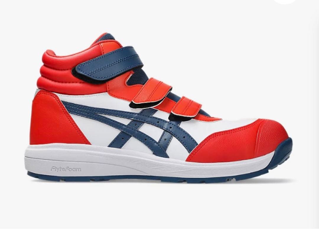 アシックス 安全靴 ウィンジョブ CP312 LC26cmアシンメトリーカラー