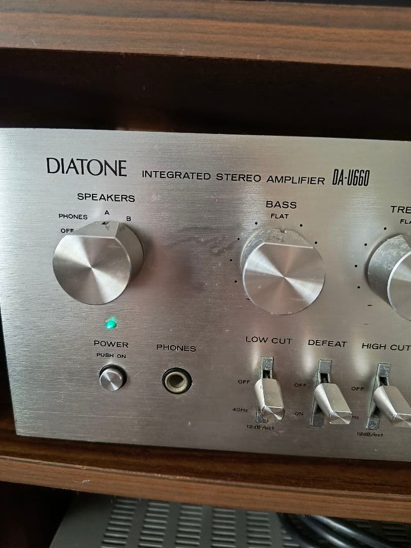 【極美品/整備済】DIATONE DA-U660 銘機 動作完動品