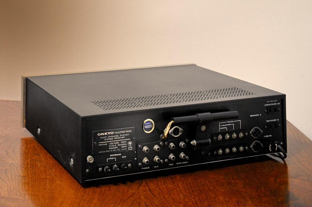 ★ONKYO MULTIAC 50A　君だけの部屋の音響補正アンプのマルチャック