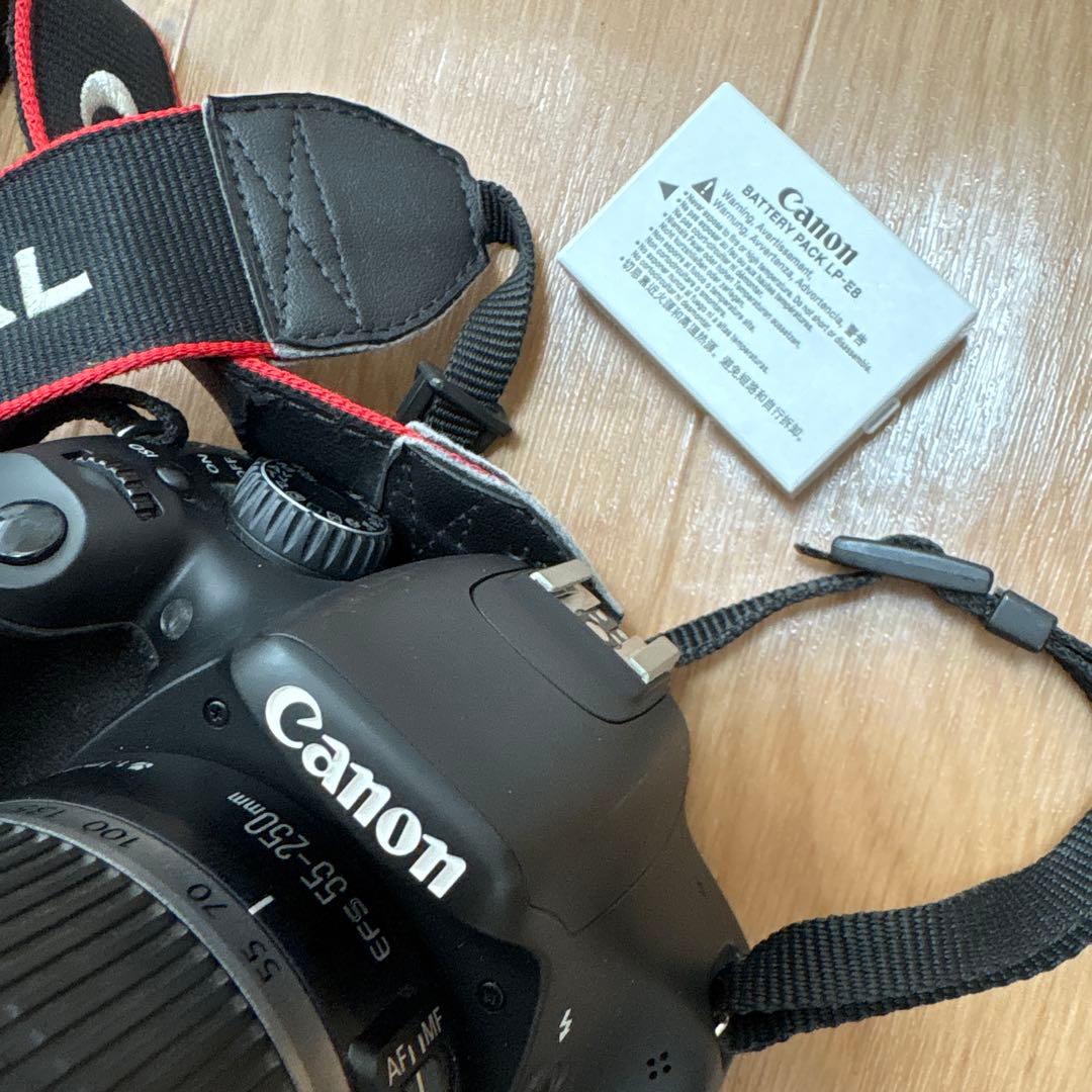 Canon EOS Kiss X4 デジタル一眼レフカメラ55-250㎜レンズ付