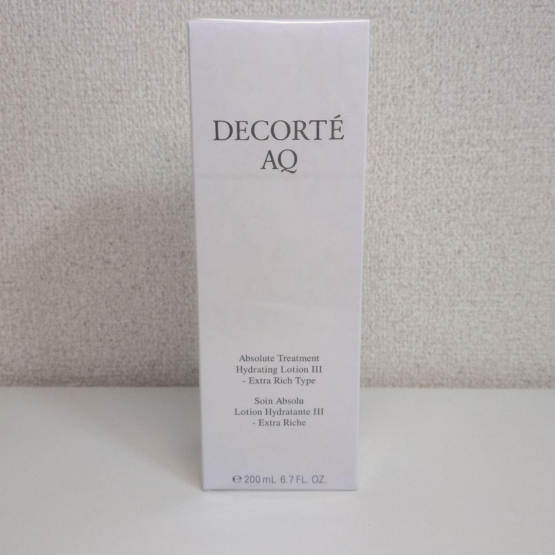新品未開封　DECORTE AQ 化粧水 200ml