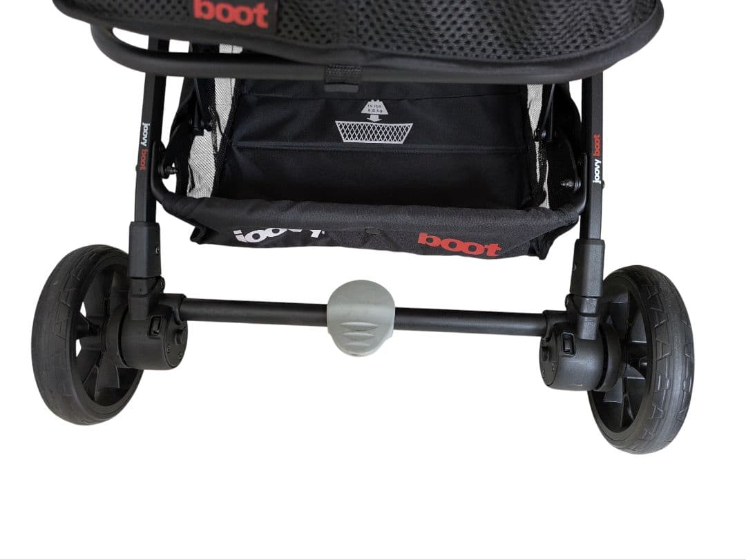【Joovy】折りたたみ式 4輪ショッピングカート 「Boot」 ブラック